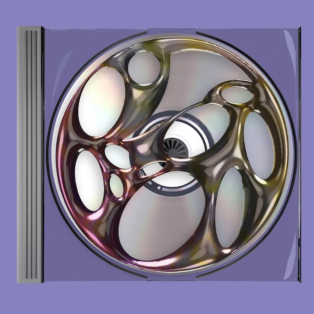 Stammes 3D-Rendering-Form