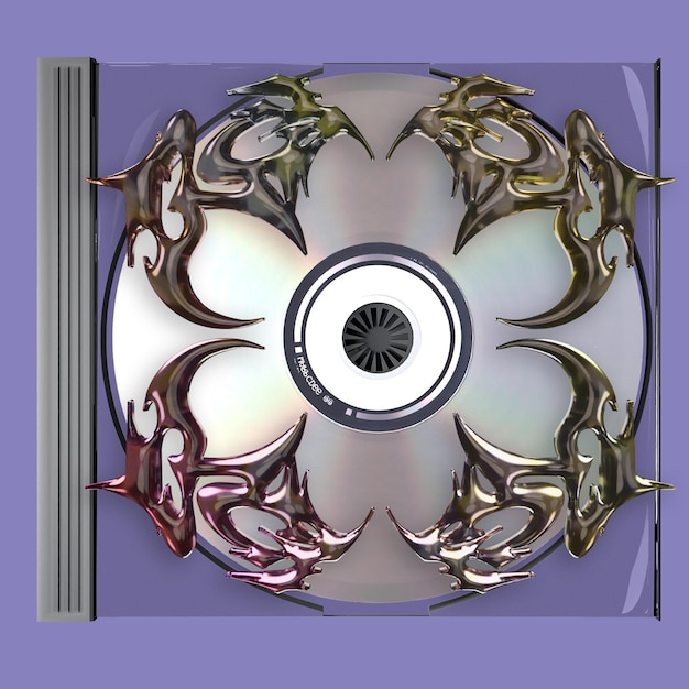 Stammes 3D-Rendering-Form