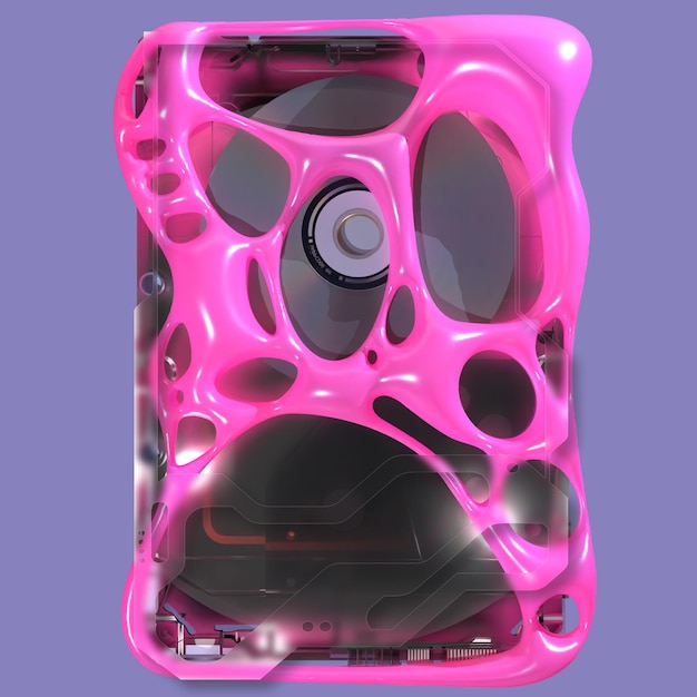 Stammes 3D-Rendering-Form