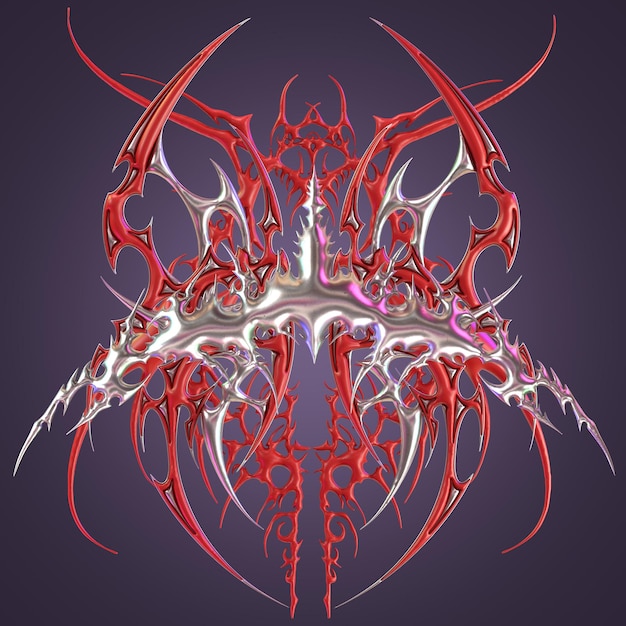 Stammes 3D-Rendering