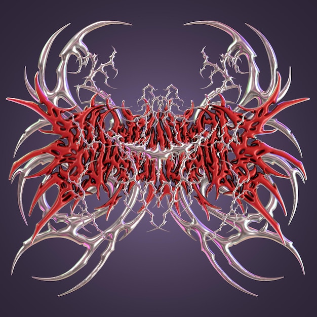 Stammes 3D-Rendering