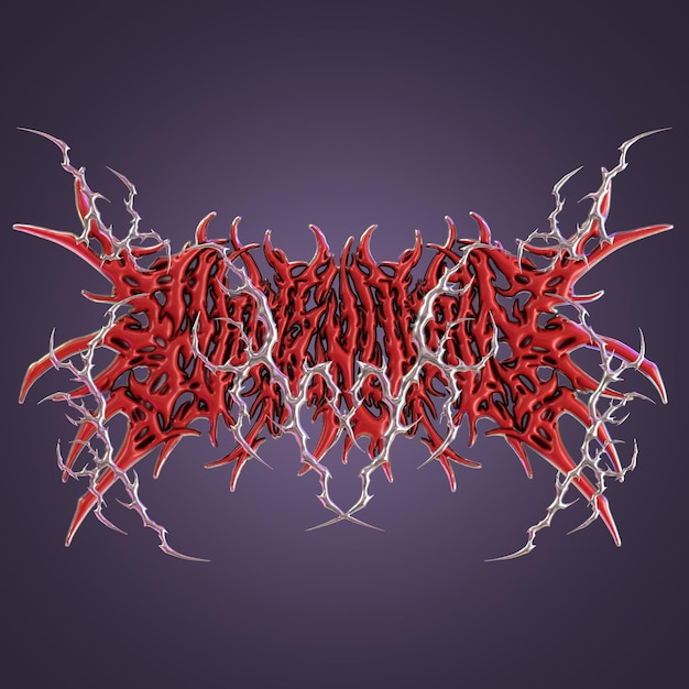 Stammes 3D-Rendering