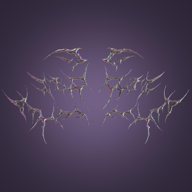 Stammes 3D-Rendering