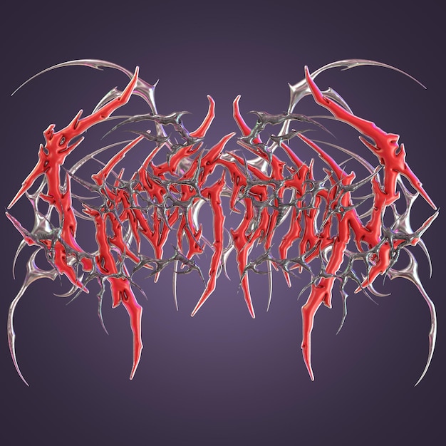 Stammes 3D-Rendering