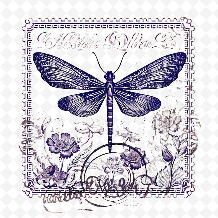 PSD stamponi floreali ad acquerello png premium disegni artistici per progetti creativi clipart e tattoo
