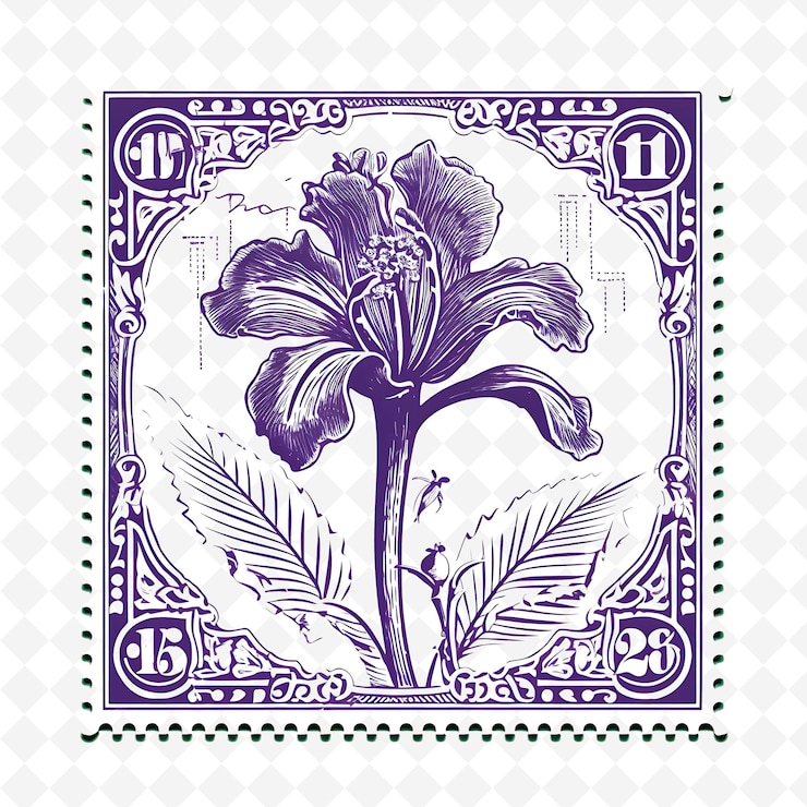 PSD stamponi floreali ad acquerello png premium disegni artistici per progetti creativi clipart e tattoo