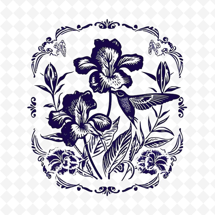 PSD stamponi floreali ad acquerello png premium disegni artistici per progetti creativi clipart e tattoo