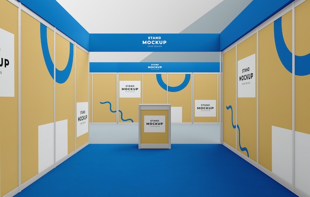 Stand aziendale e mock-up di stand