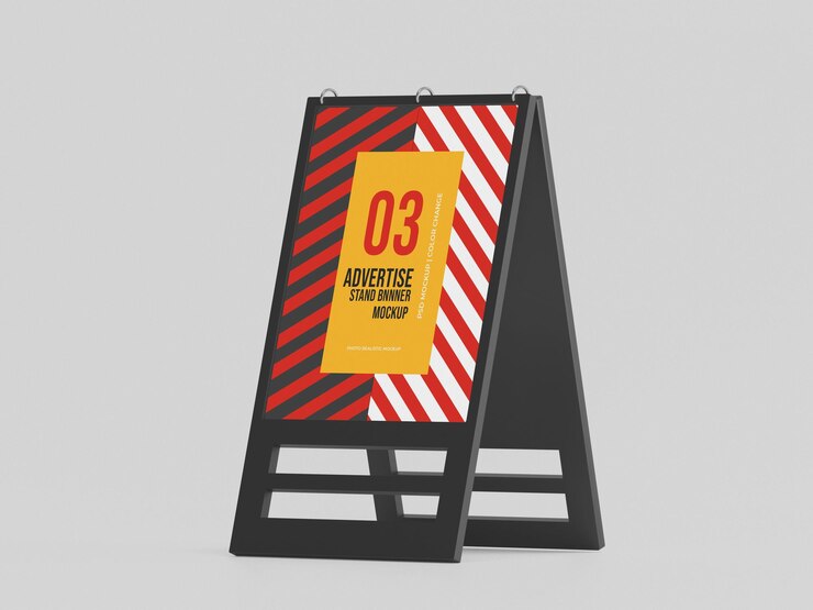 Stand banner maqueta