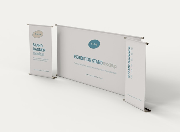 Stand Banner Mockup