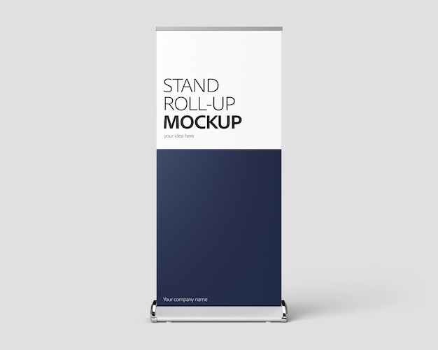 Stand Roll Up Mockup
