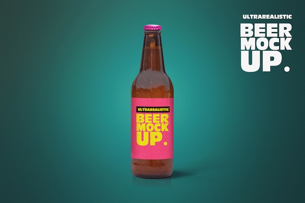 Standing Clean 50cl Maqueta de cerveza