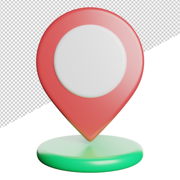 Standort-Pin-Markierung