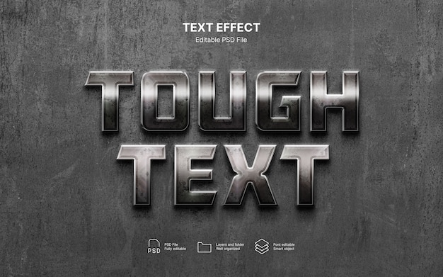 Starker Texteffekt