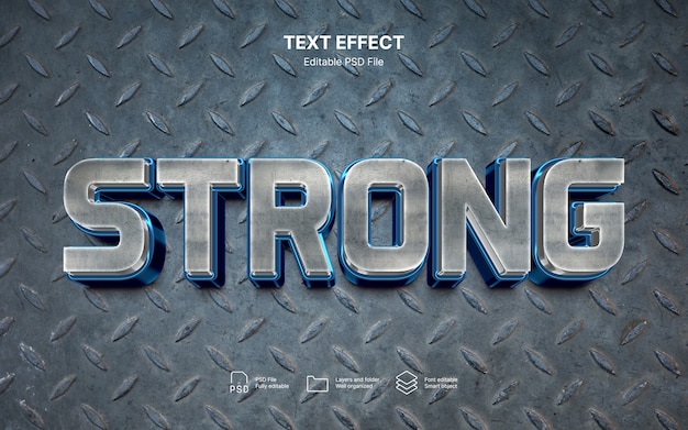 Starker Texteffekt