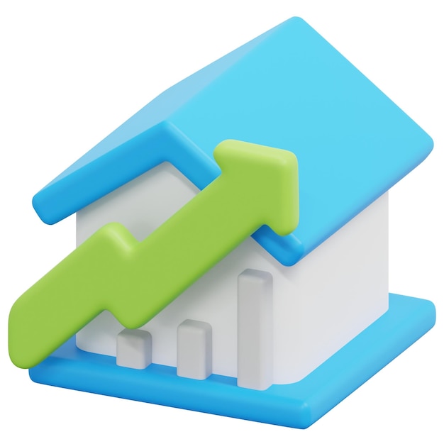 statistiken 3d-render-symbol-illustration