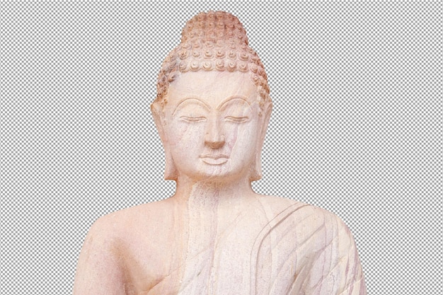 Statua di Buddha in pietra