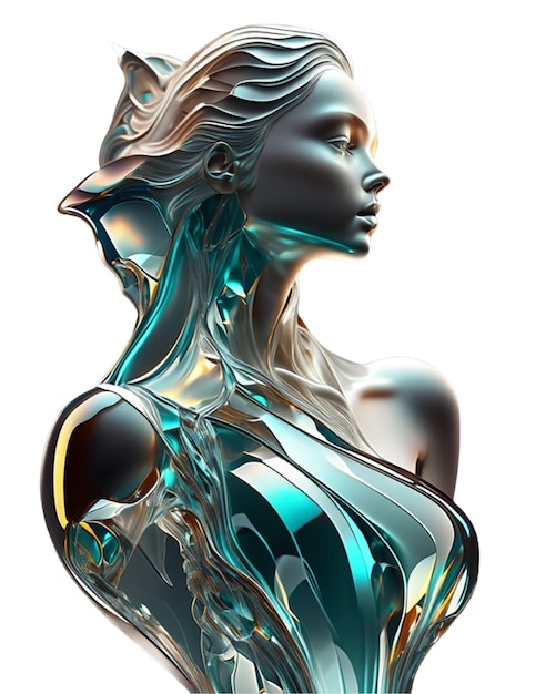 La Statue De La Femme De Verre 4