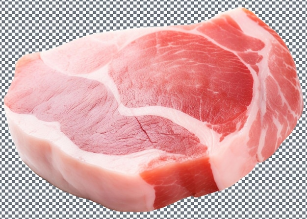 PSD steak de bœuf cru isolé sur un fond transparent