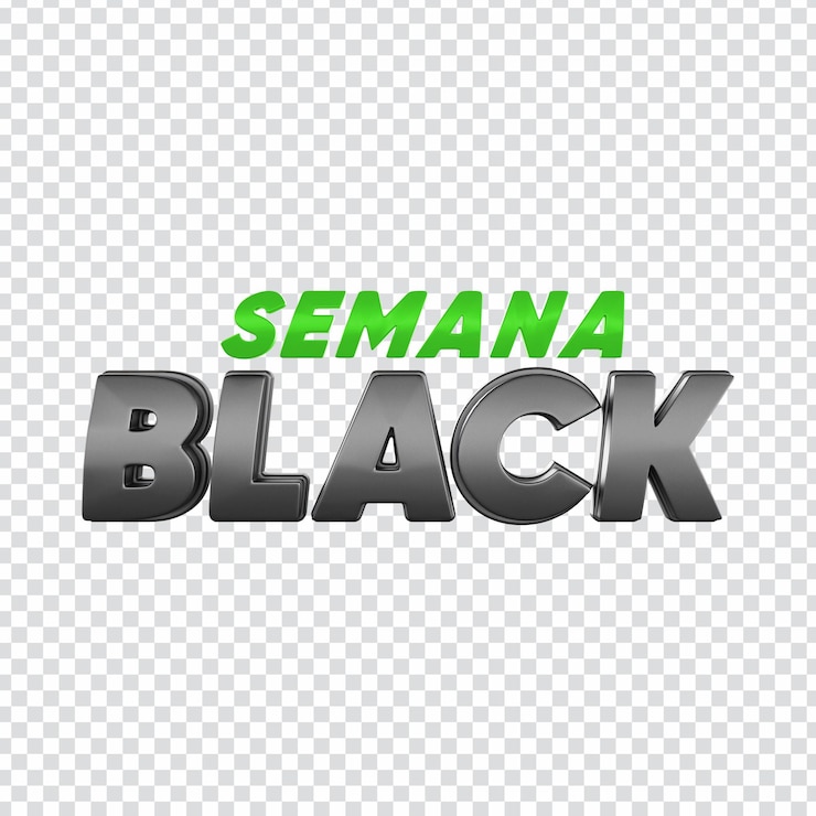 PSD stempel semana black