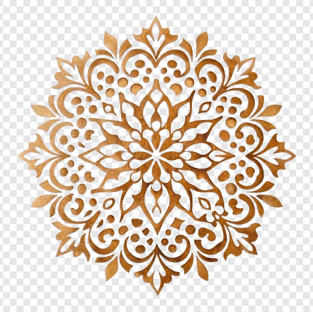 Stencil isolated on transparent background