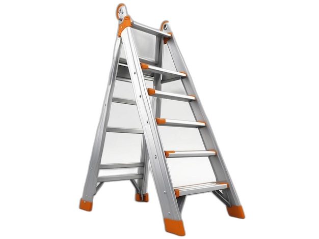 PSD stepladder psd auf weißem hintergrund