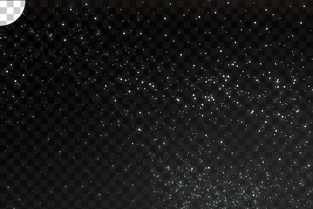 Sternenhimmel transparenter Hintergrund