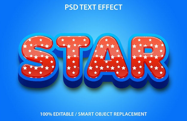 Sternentext-Effekt