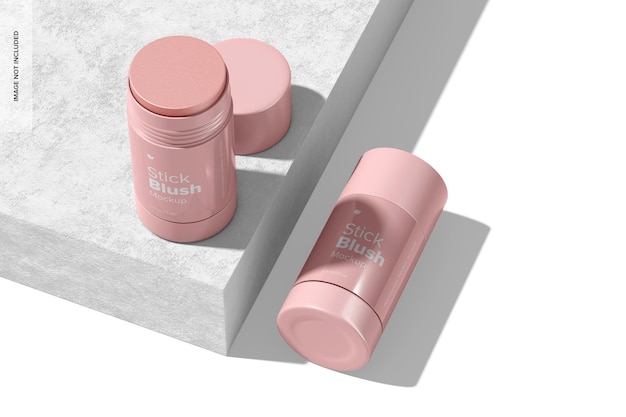 Stick Blushes Mockup