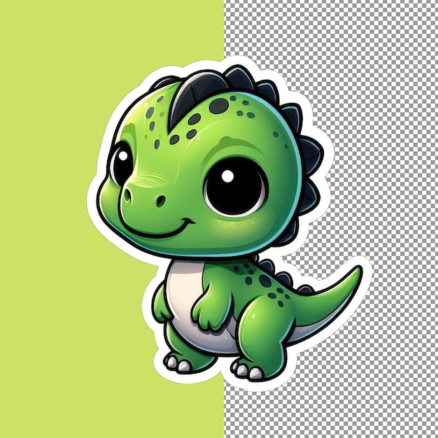 PSD le sticker de dinodelightpng