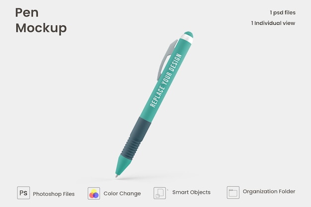 Stifte Mockup Premium PSD