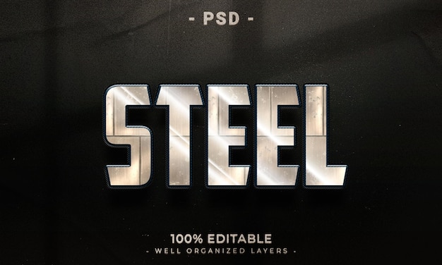 Stile effetto testo modificabile 3D con sfondo