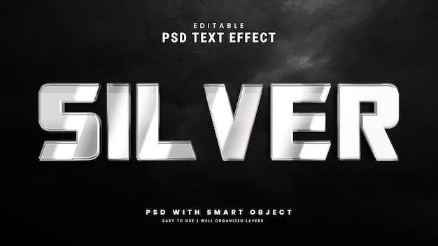 Stile effetto testo modificabile 3D Psd Premium