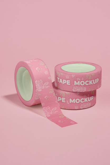 Stillleben mit Washi-Tape-Modell