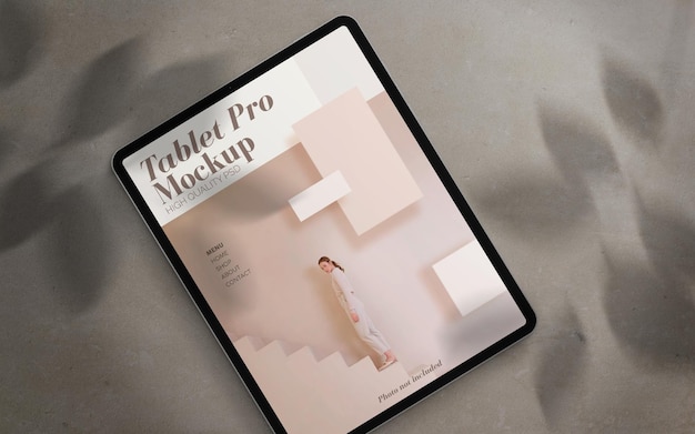 Stilvolles Tablet Pro Mockup