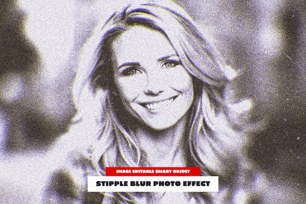 Stipple Blur-Fotoeffekt