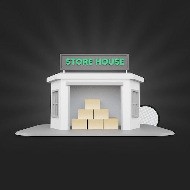 Store house 3d