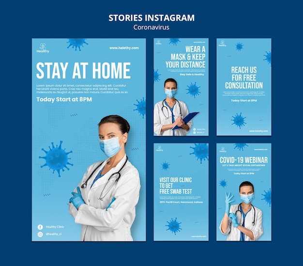 Storie di instagram Coronavirus
