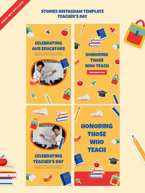 Storie di Instagram per la celebrazione della Giornata degli Insegnanti