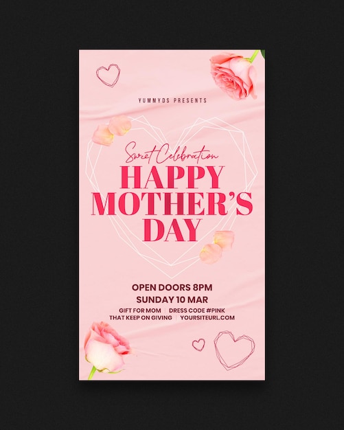 Storie Instagram per la festa della mamma