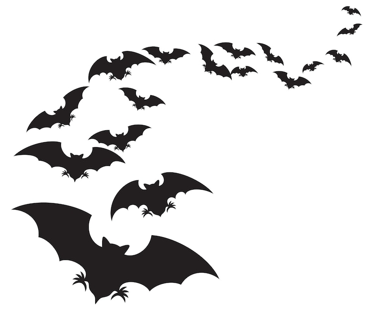 PSD stormo di pipistrelli