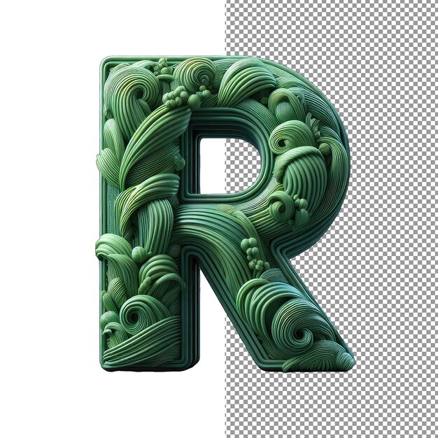 PSD strahlende typografie mit 3d-buchstaben