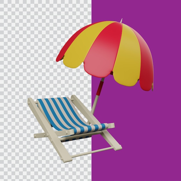 Strandkorb 3d