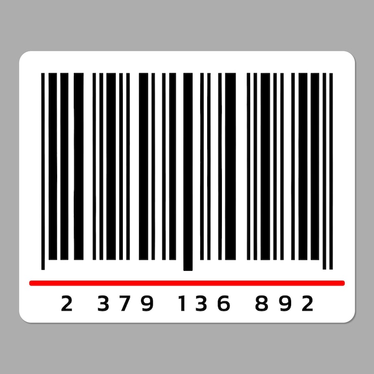 PSD strichcode