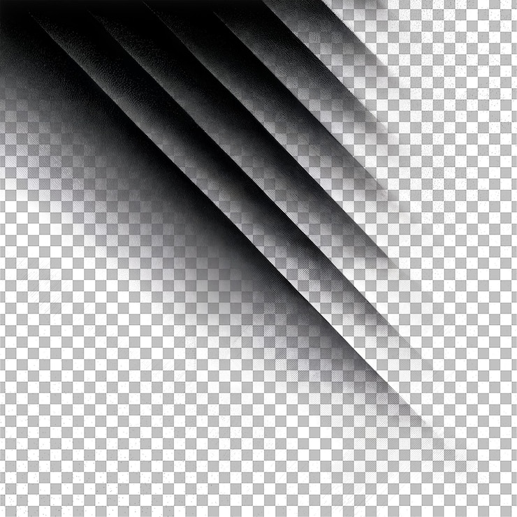 PSD strisce nere strutturate strati diagonali effetto gradiente sfondio trasparente png