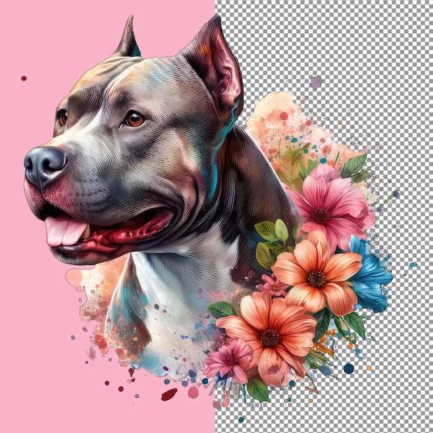 Strong_pitbull_portraitpng