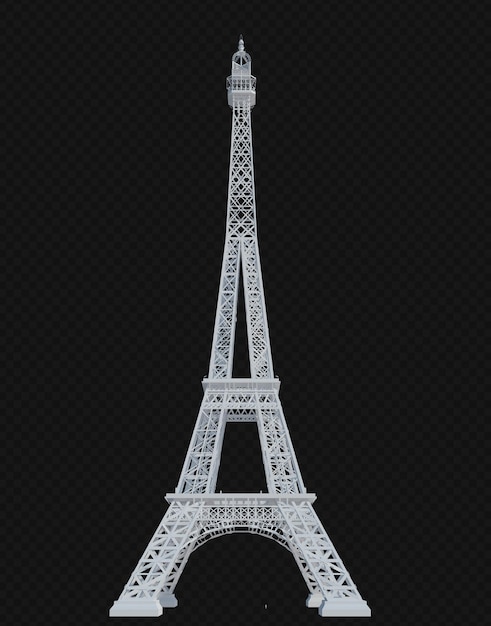 Structure de bâtiment de rendu 3D isolé