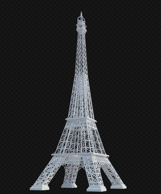 Structure de bâtiment de rendu 3D isolé