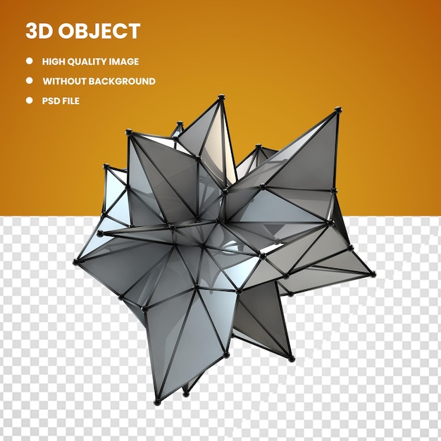 PSD structure du plexus 3d du psd