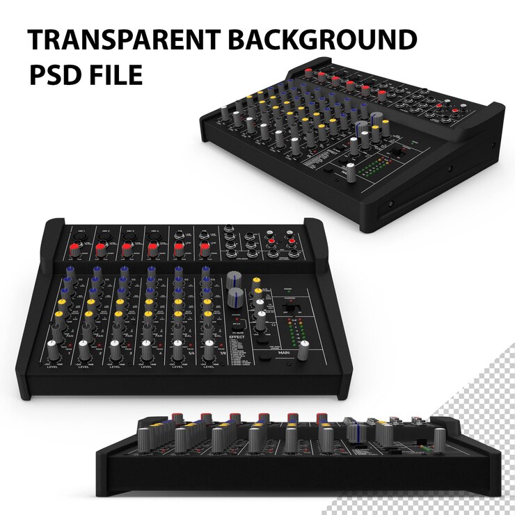 PSD studiomixer png